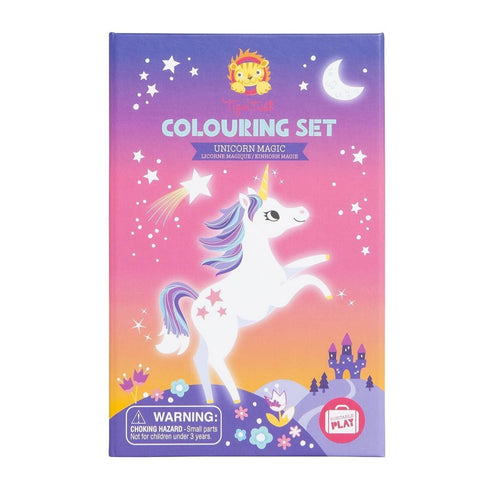 TIGER TRIBE - Colouring Set - Unicorn Magic